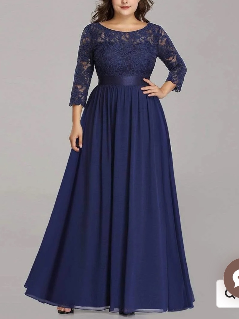 NWT Ever Pretty Lace Evening Dress 8